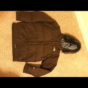 North face down puff jacket